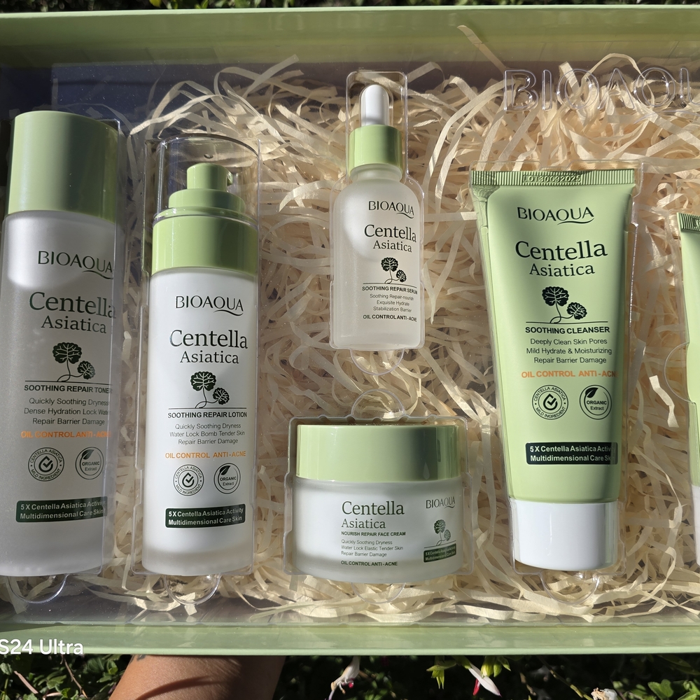 Aqua Centella Asiatica Skincare Collection - Green